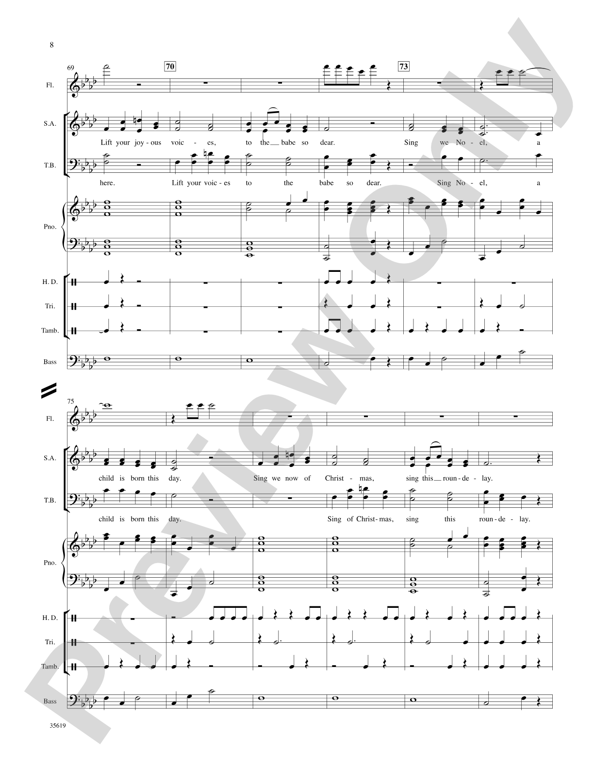 Sing We Now of Christmas: Choral SoundPax