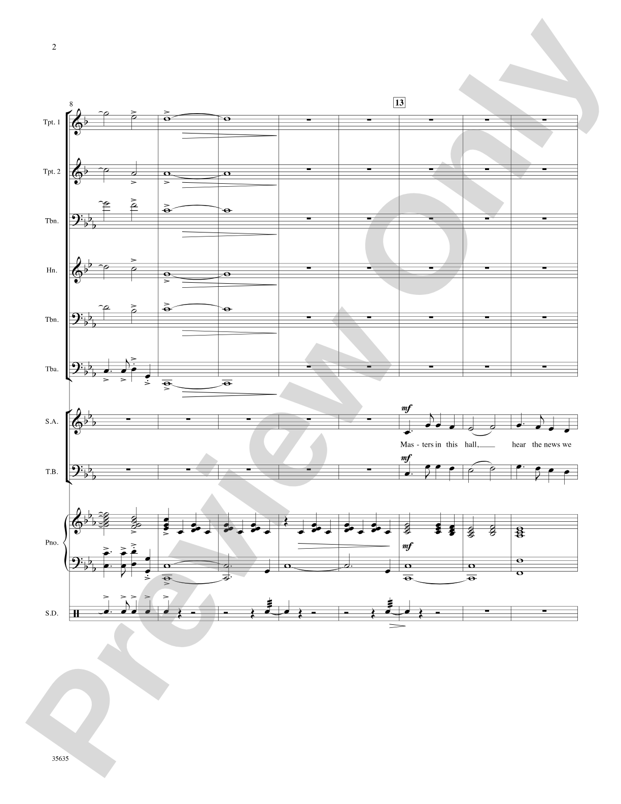 Masters in This Hall: Choral SoundPax