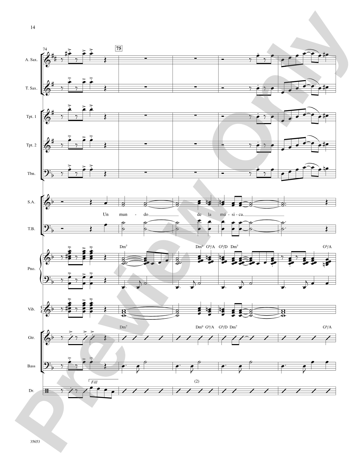 Con la Música: Choral SoundPax