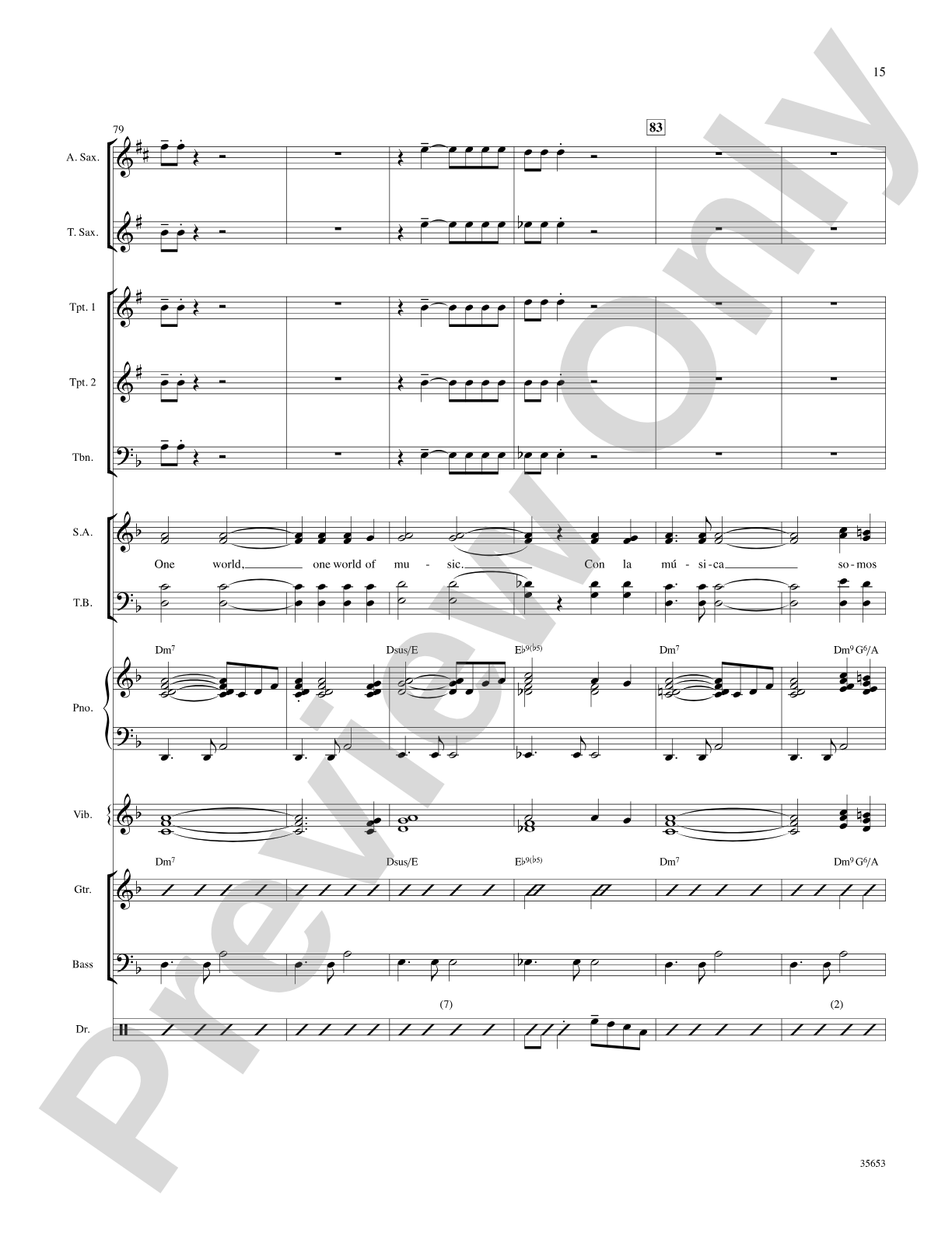 Con la Música: Choral SoundPax