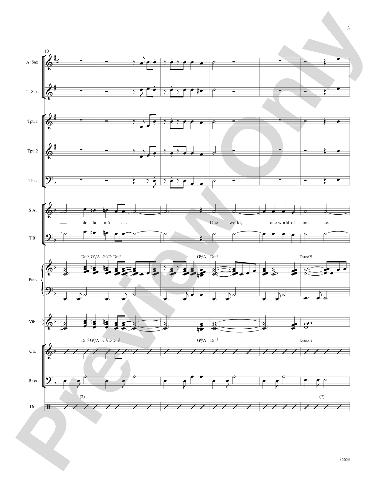 Con la Música: Choral SoundPax