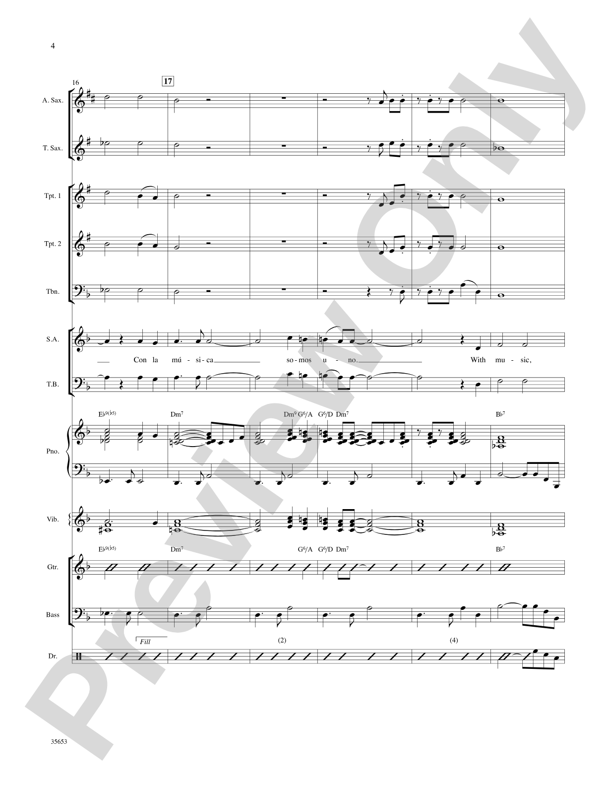 Con la Música: Choral SoundPax