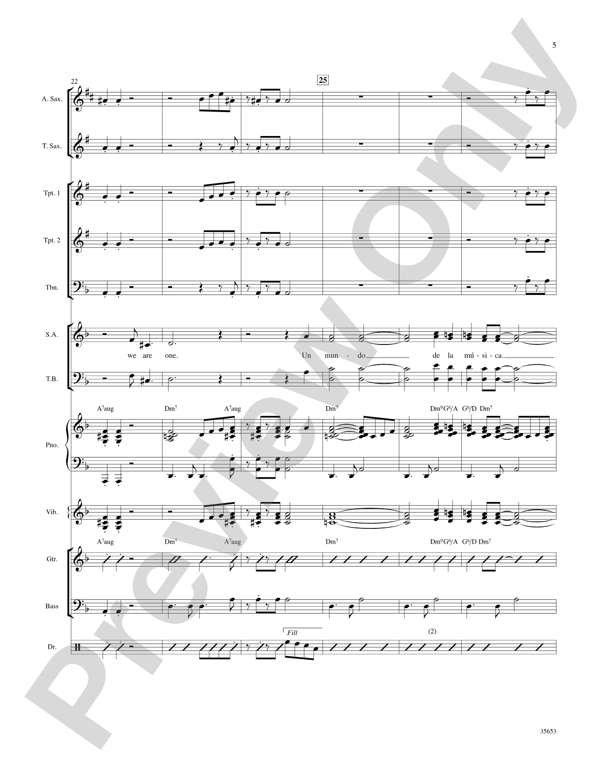 Con la Música: Choral SoundPax