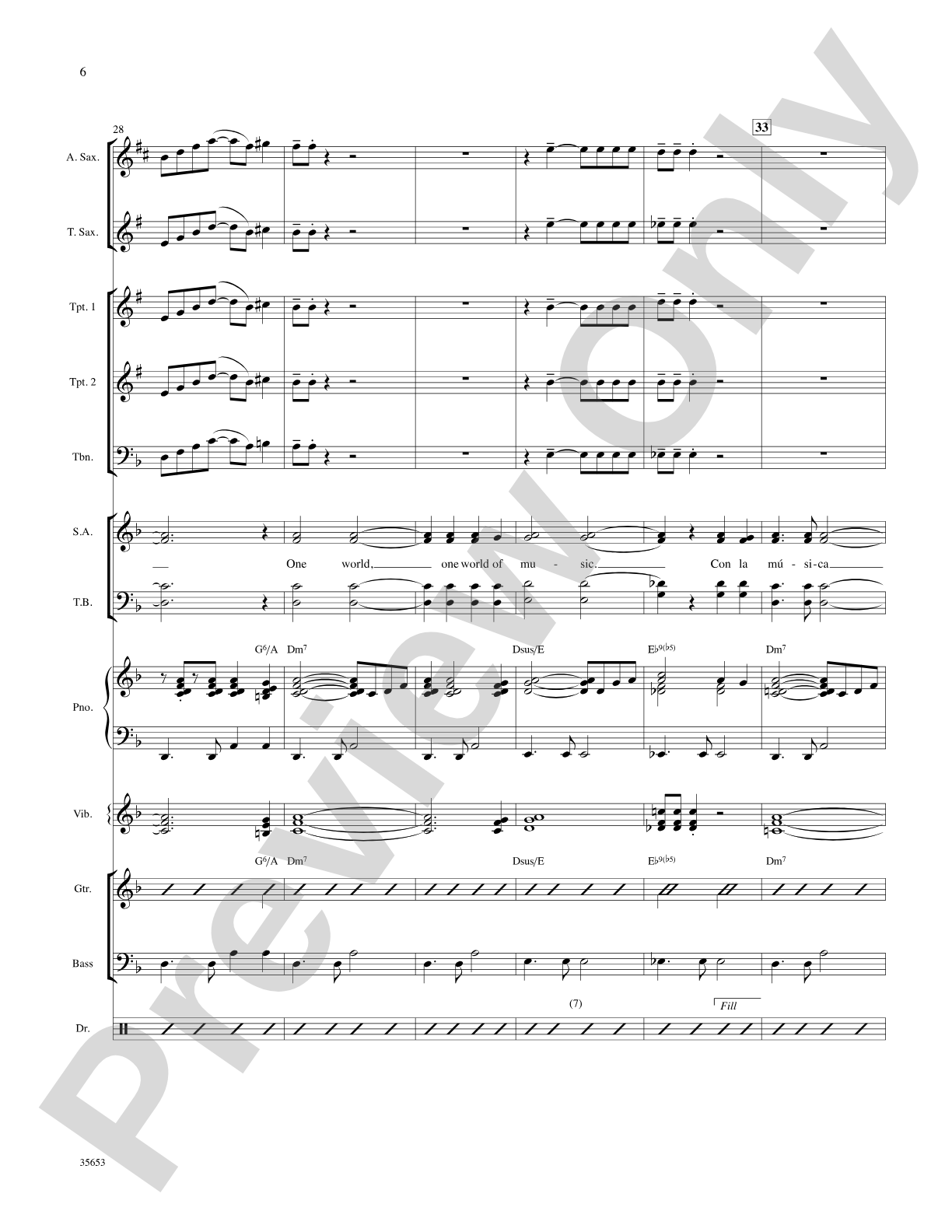 Con la Música: Choral SoundPax
