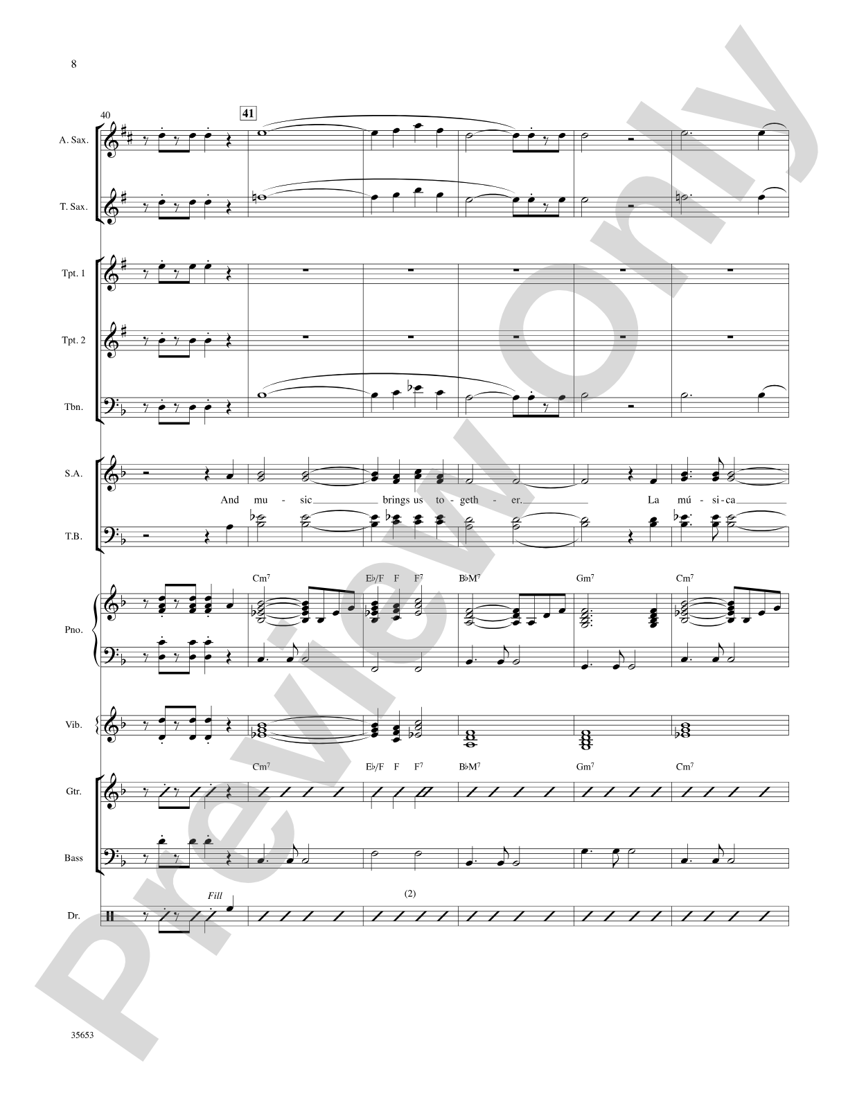 Con la Música: Choral SoundPax