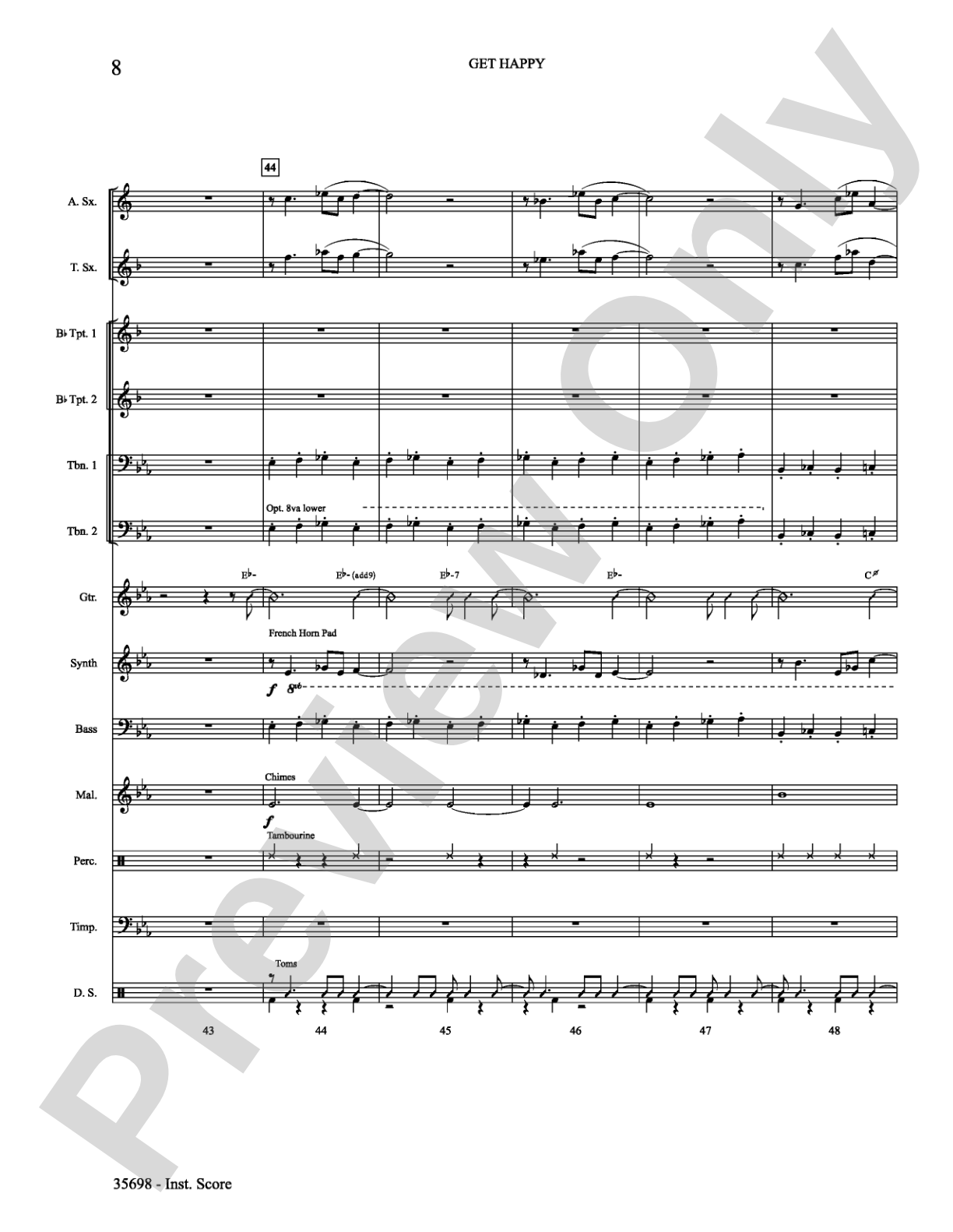 Get Happy: Choral SoundPax