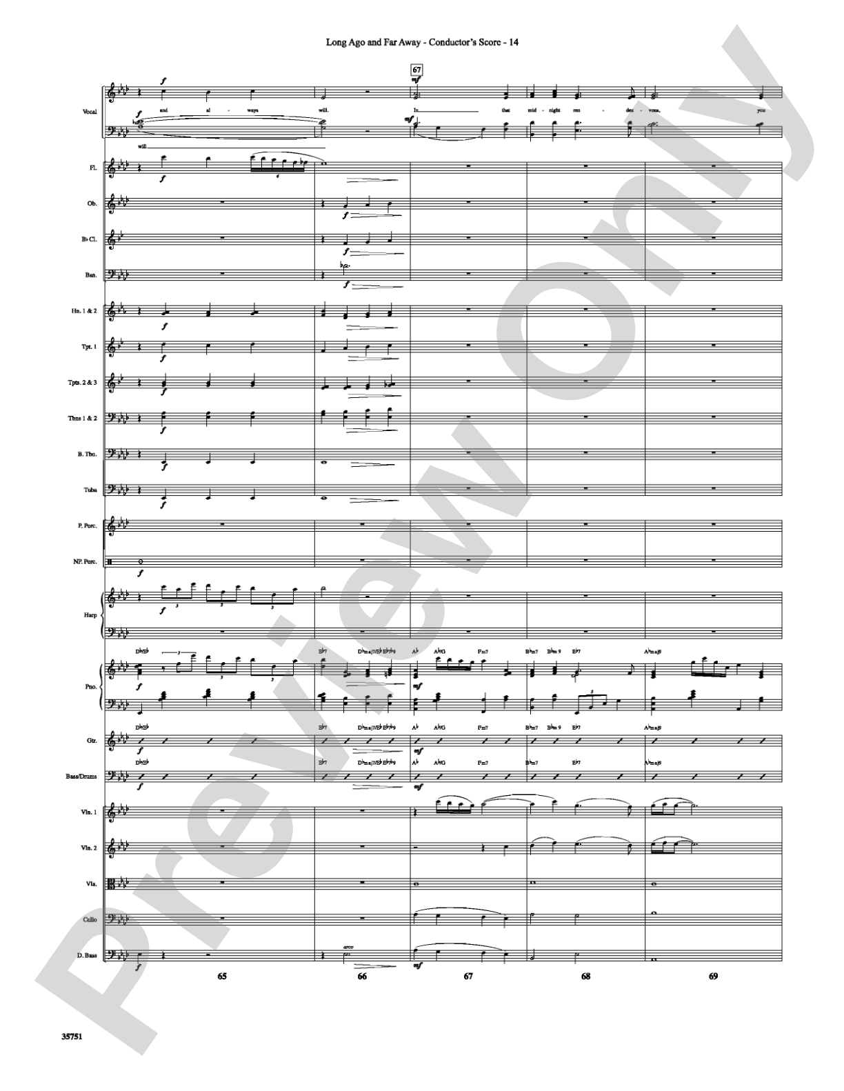 Long Ago and Far Away: Choral SoundPax