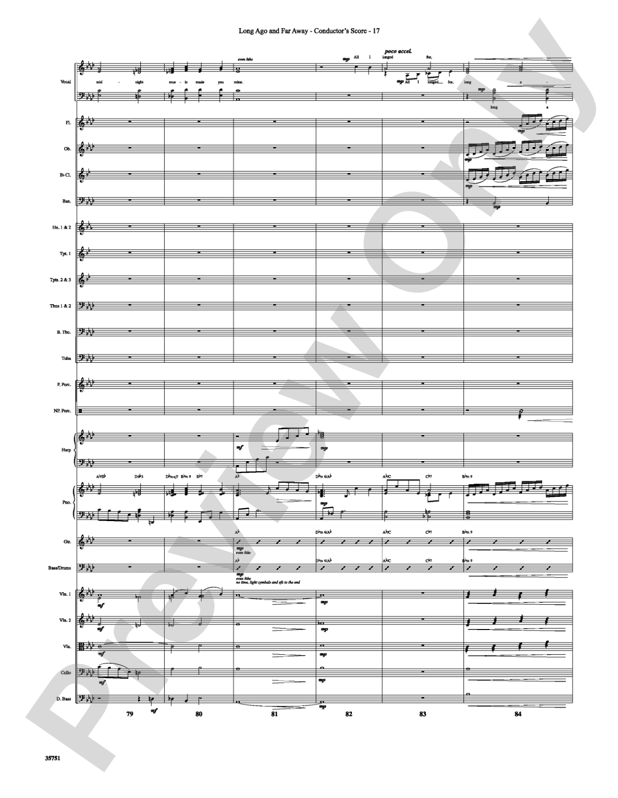 Long Ago and Far Away: Choral SoundPax