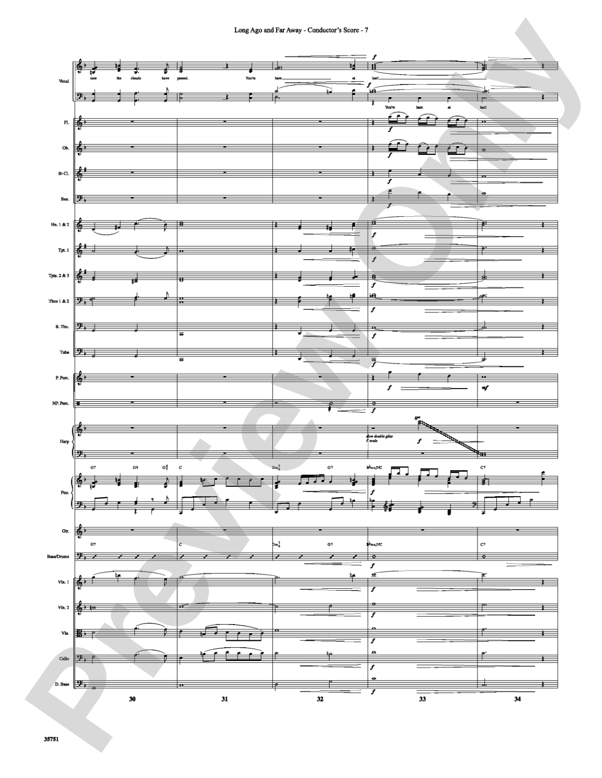 Long Ago and Far Away: Choral SoundPax