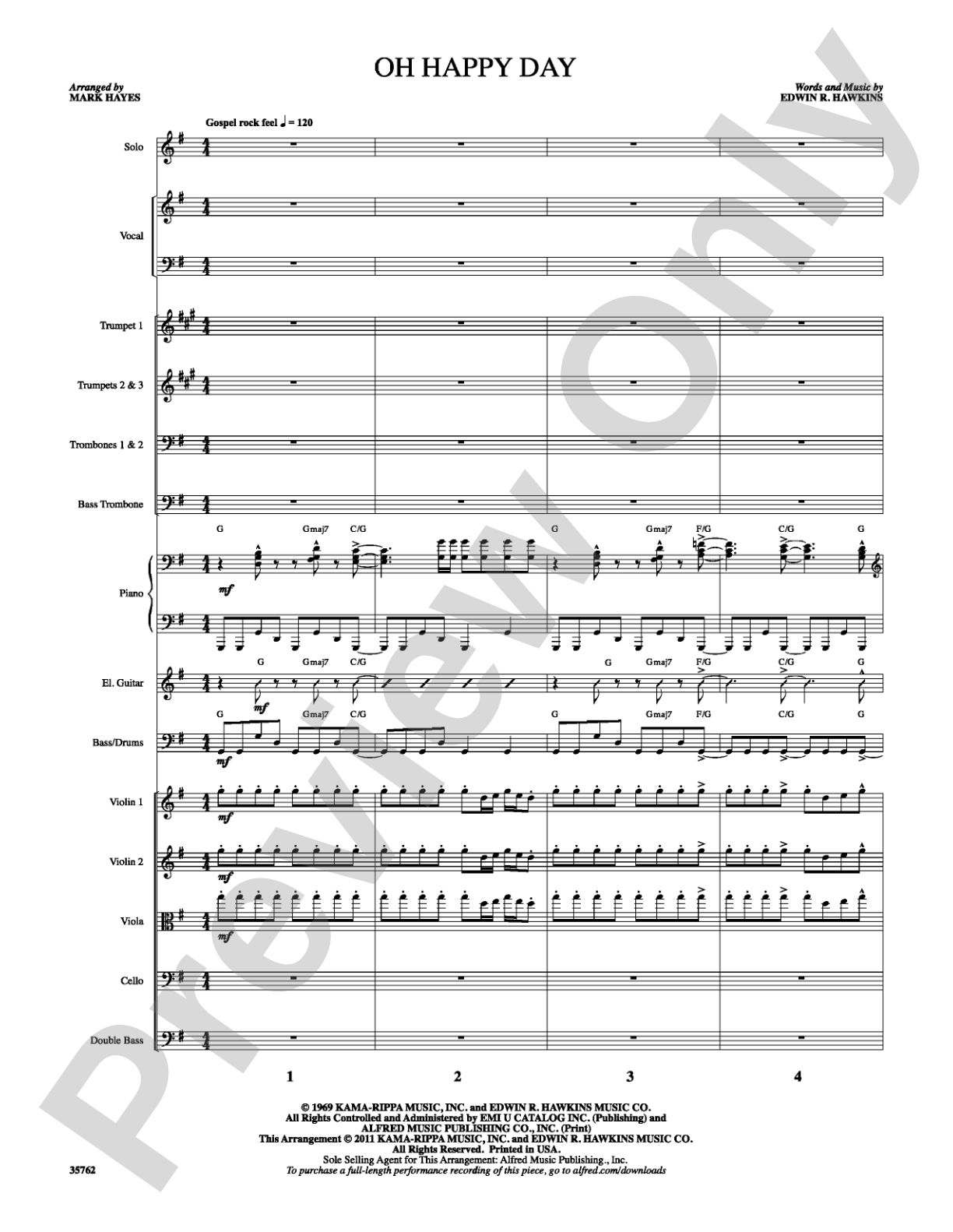 Oh Happy Day: Choral SoundPax