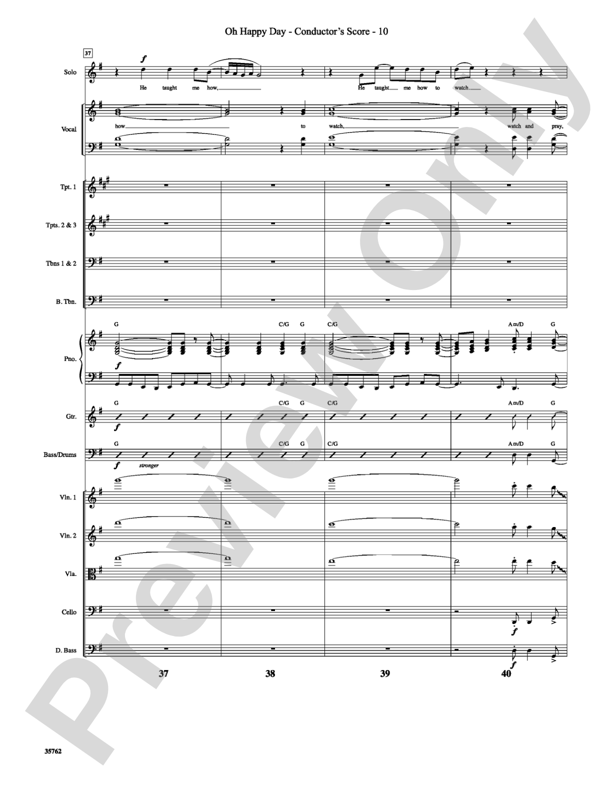 Oh Happy Day: Choral SoundPax