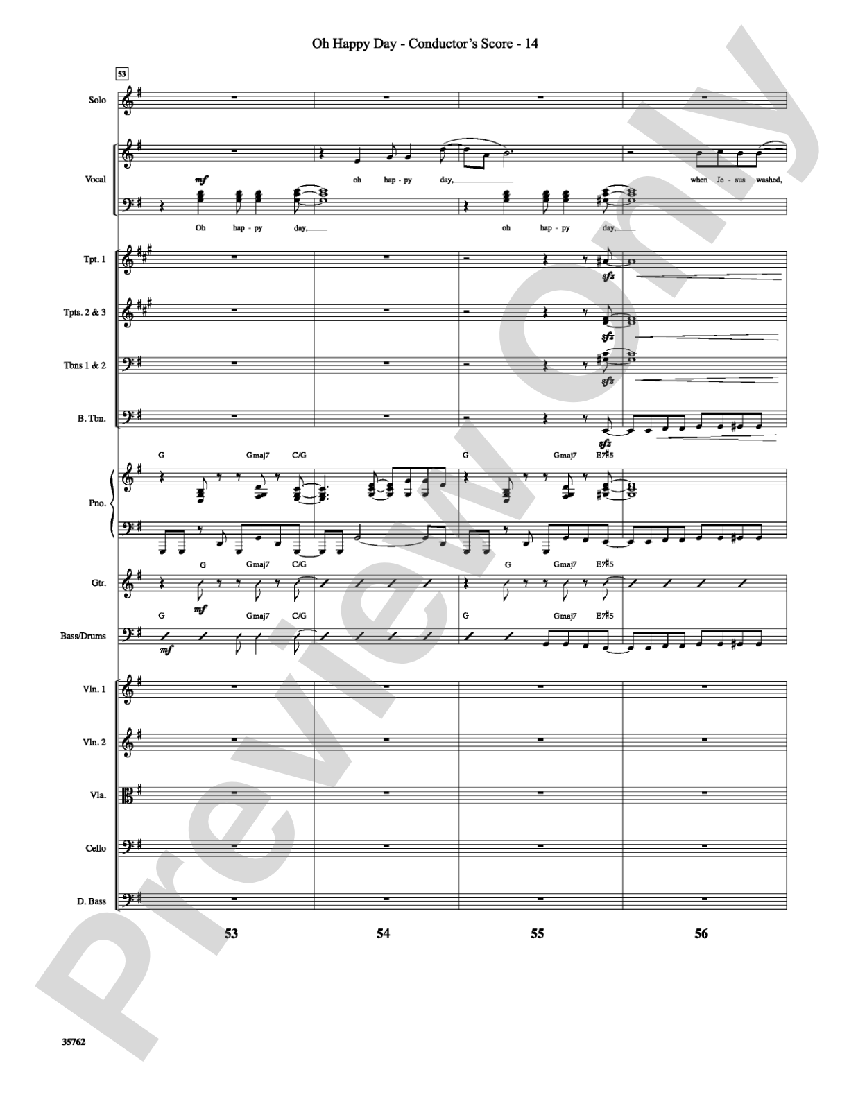 Oh Happy Day: Choral SoundPax