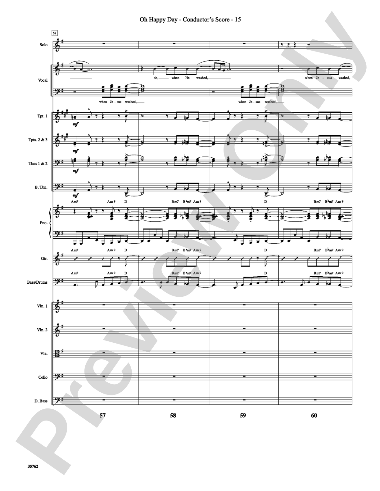 Oh Happy Day: Choral SoundPax