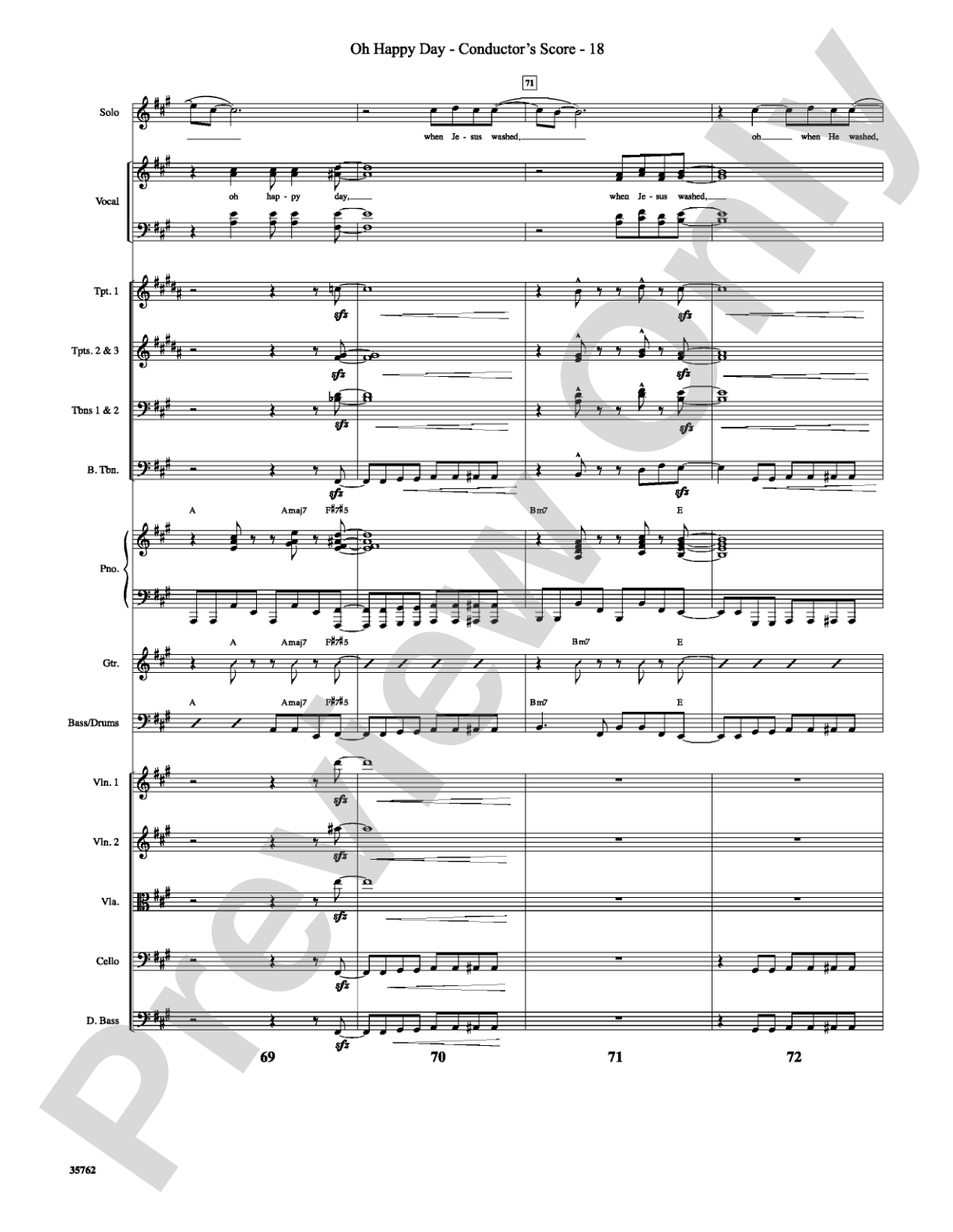 Oh Happy Day: Choral SoundPax