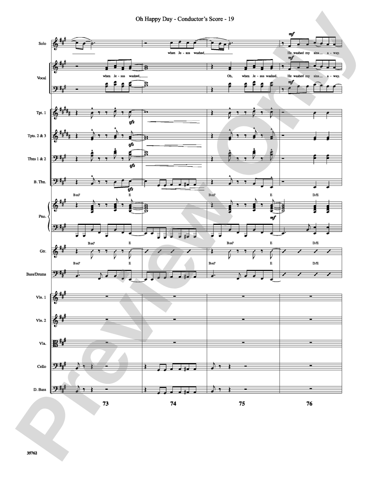 Oh Happy Day: Choral SoundPax