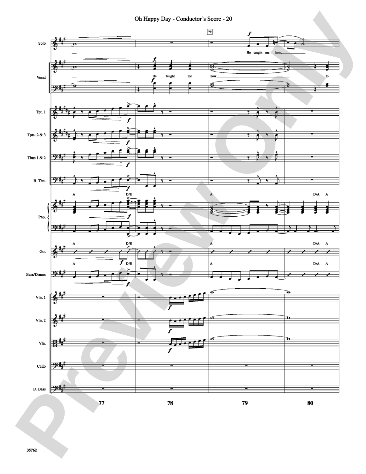 Oh Happy Day: Choral SoundPax
