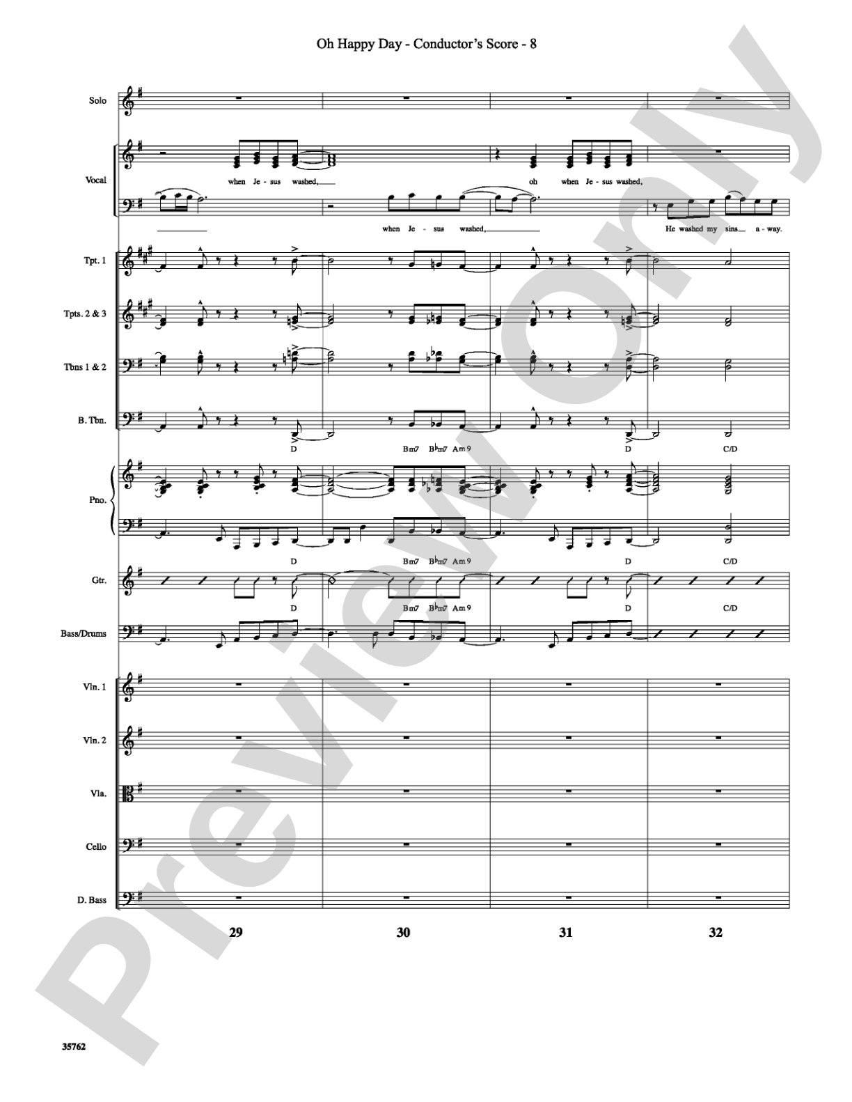 Oh Happy Day: Choral SoundPax