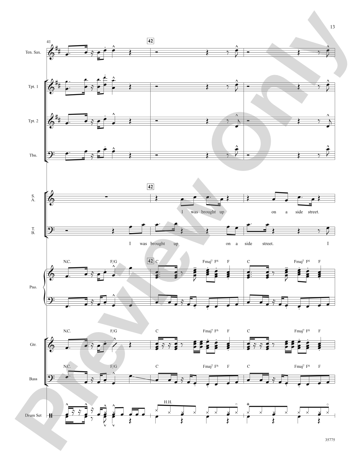 Soul Man: Score: Choral SoundPax