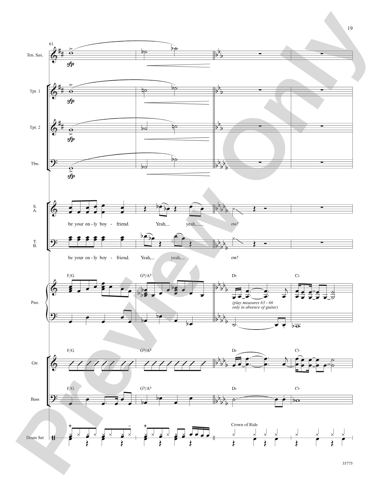 Soul Man: Score: Choral SoundPax