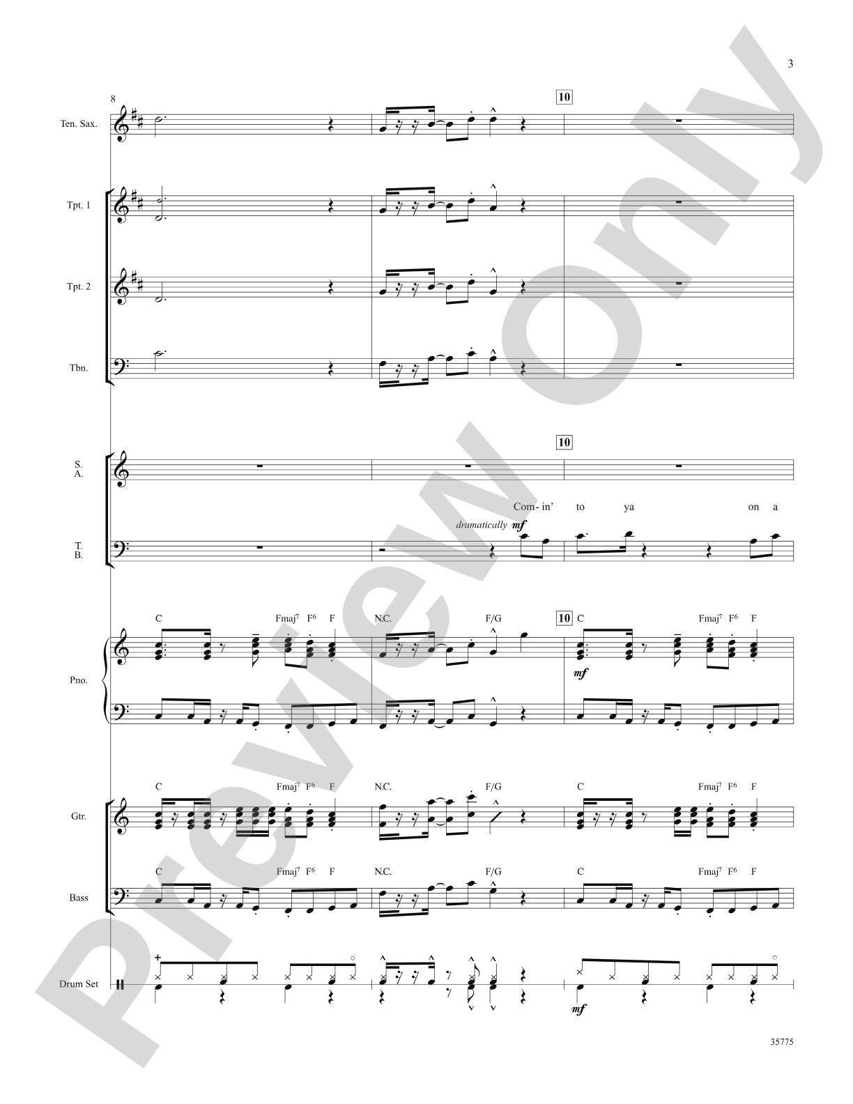 Soul Man: Score: Choral SoundPax