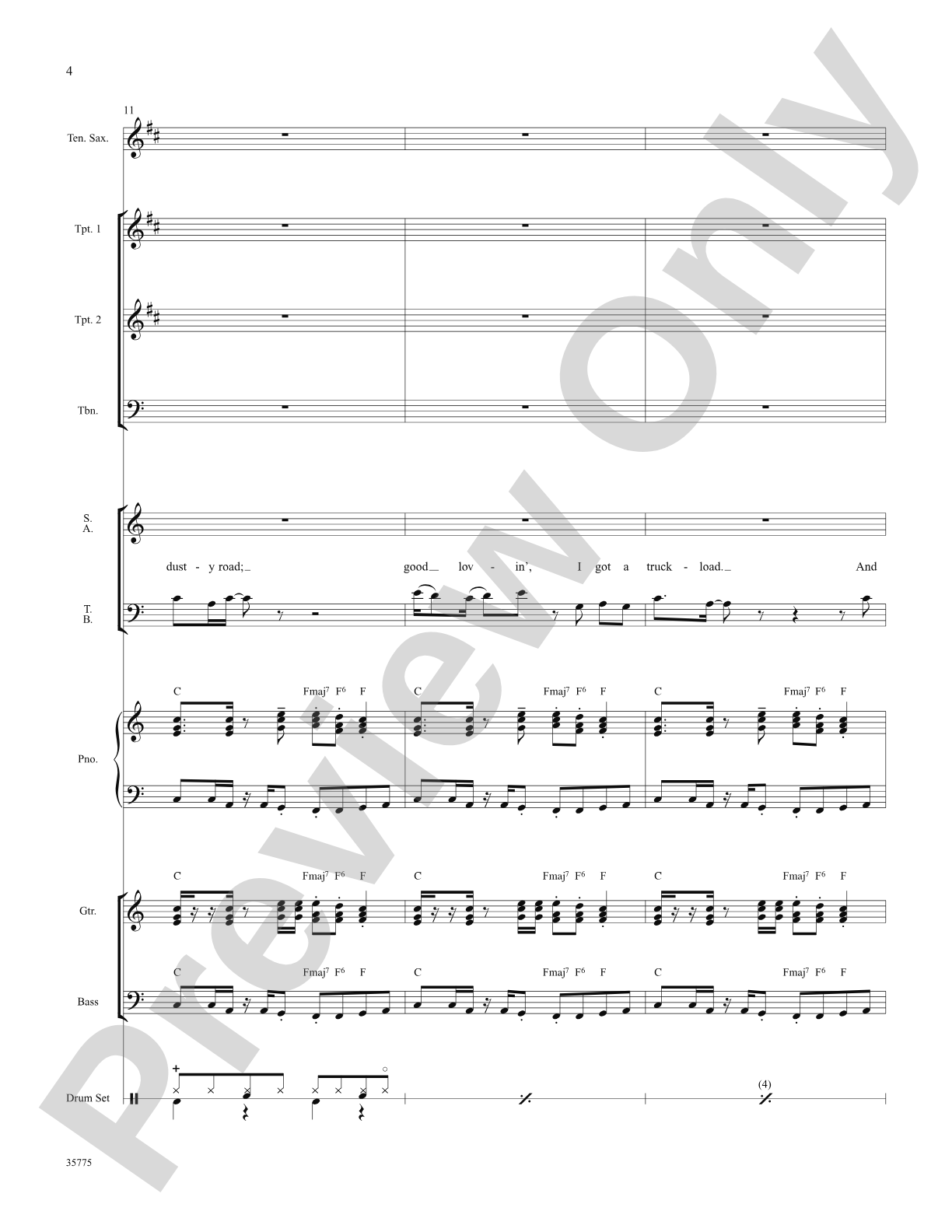 Soul Man: Score: Choral SoundPax