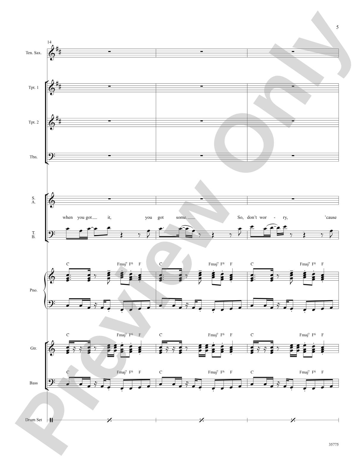 Soul Man: Score: Choral SoundPax