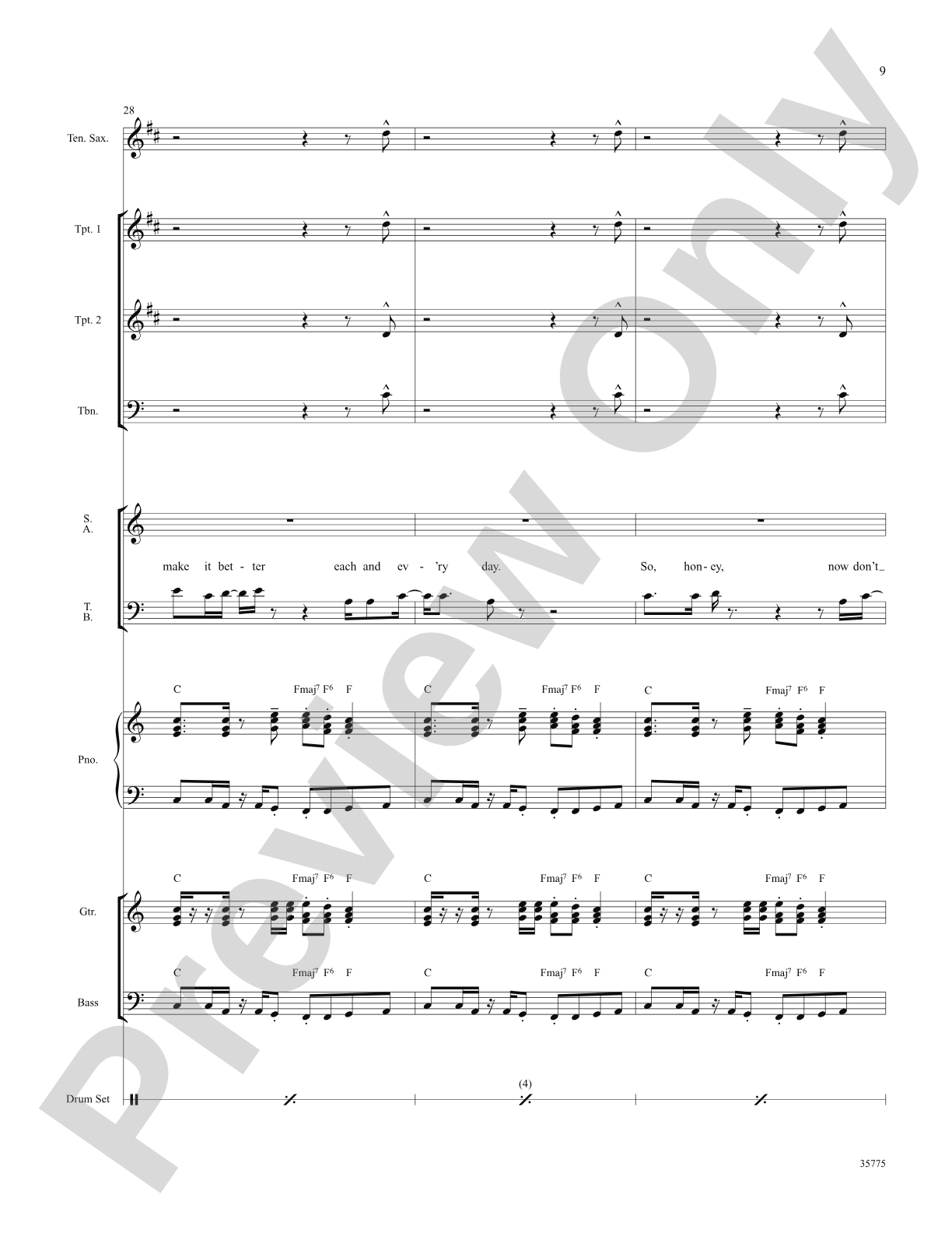 Soul Man: Score: Choral SoundPax