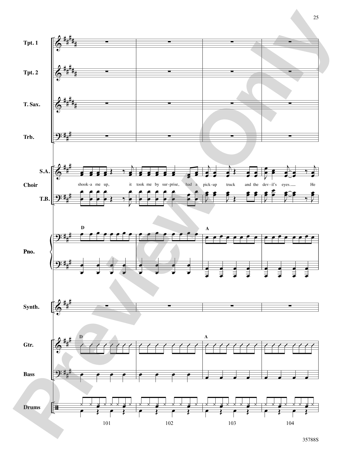 The Time Warp (from The Rocky Horror Picture Show): Choral SoundPax