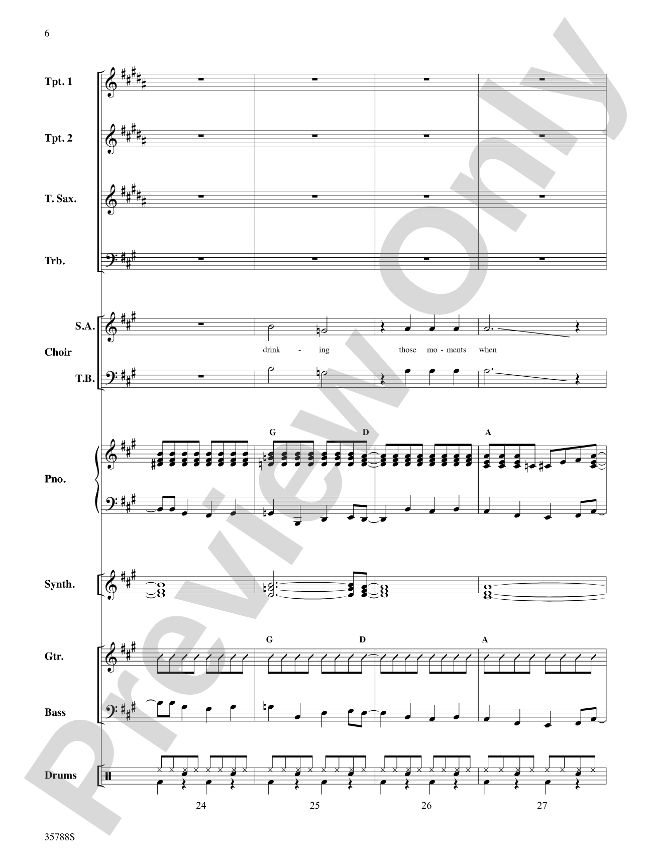 The Time Warp (from The Rocky Horror Picture Show): Choral SoundPax