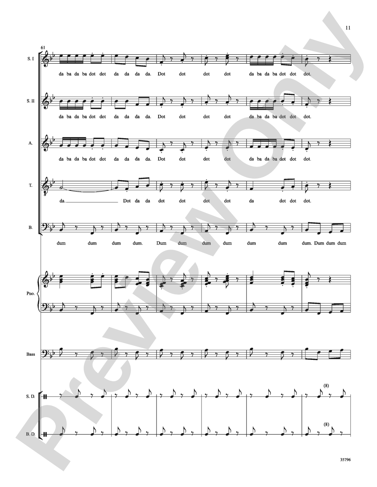 Bugler's Holiday: Choral SoundPax