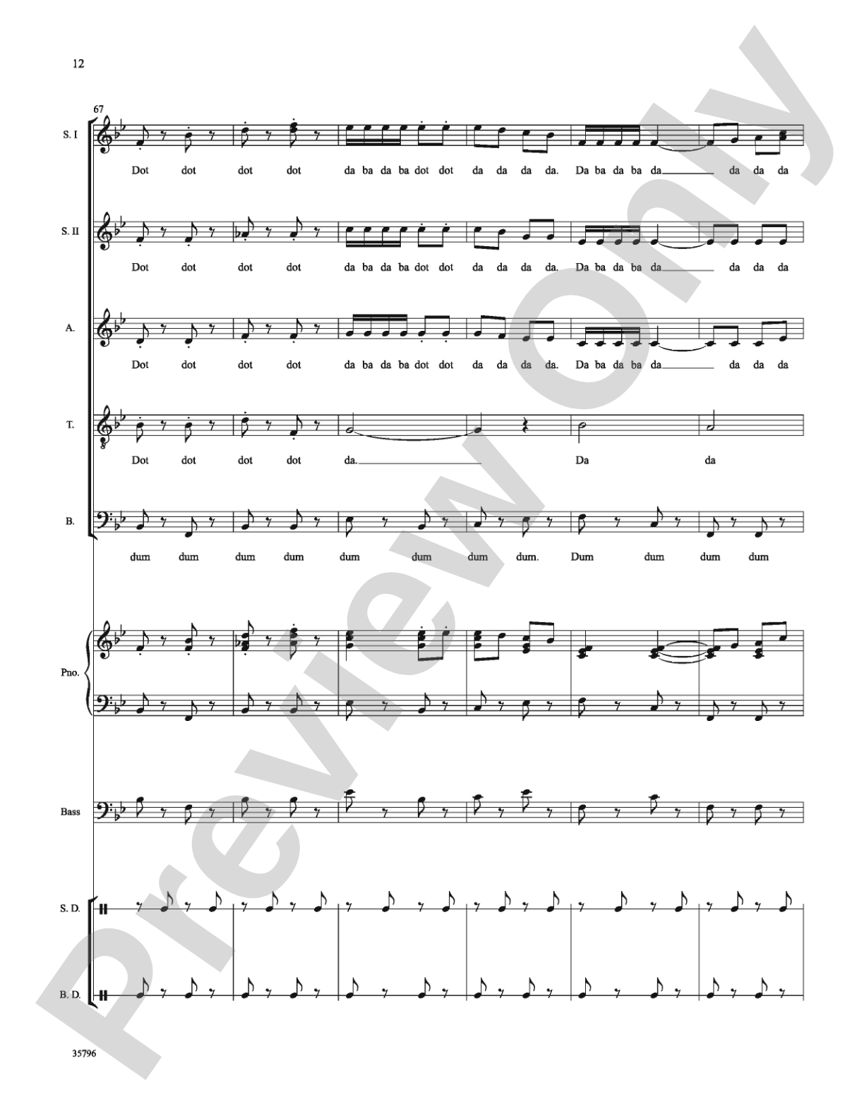 Bugler's Holiday: Choral SoundPax