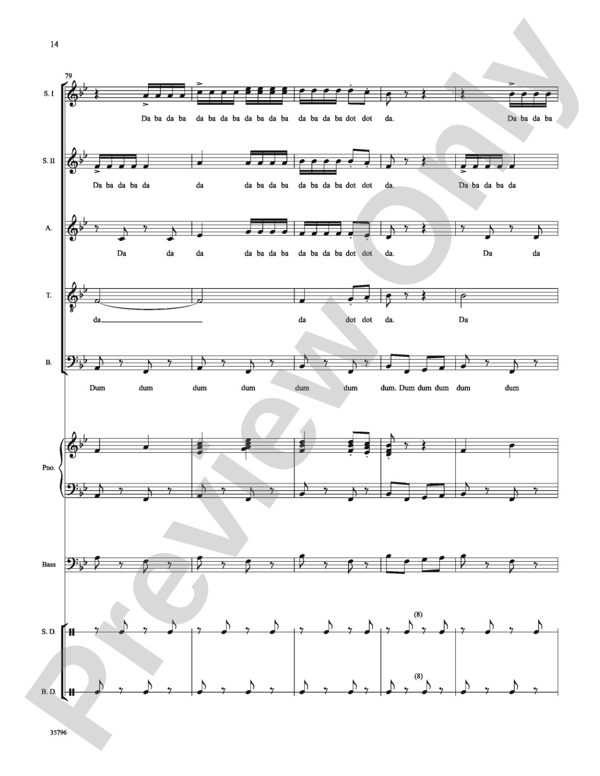 Bugler's Holiday: Choral SoundPax