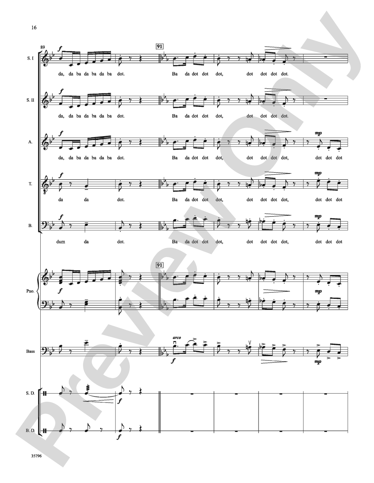 Bugler's Holiday: Choral SoundPax