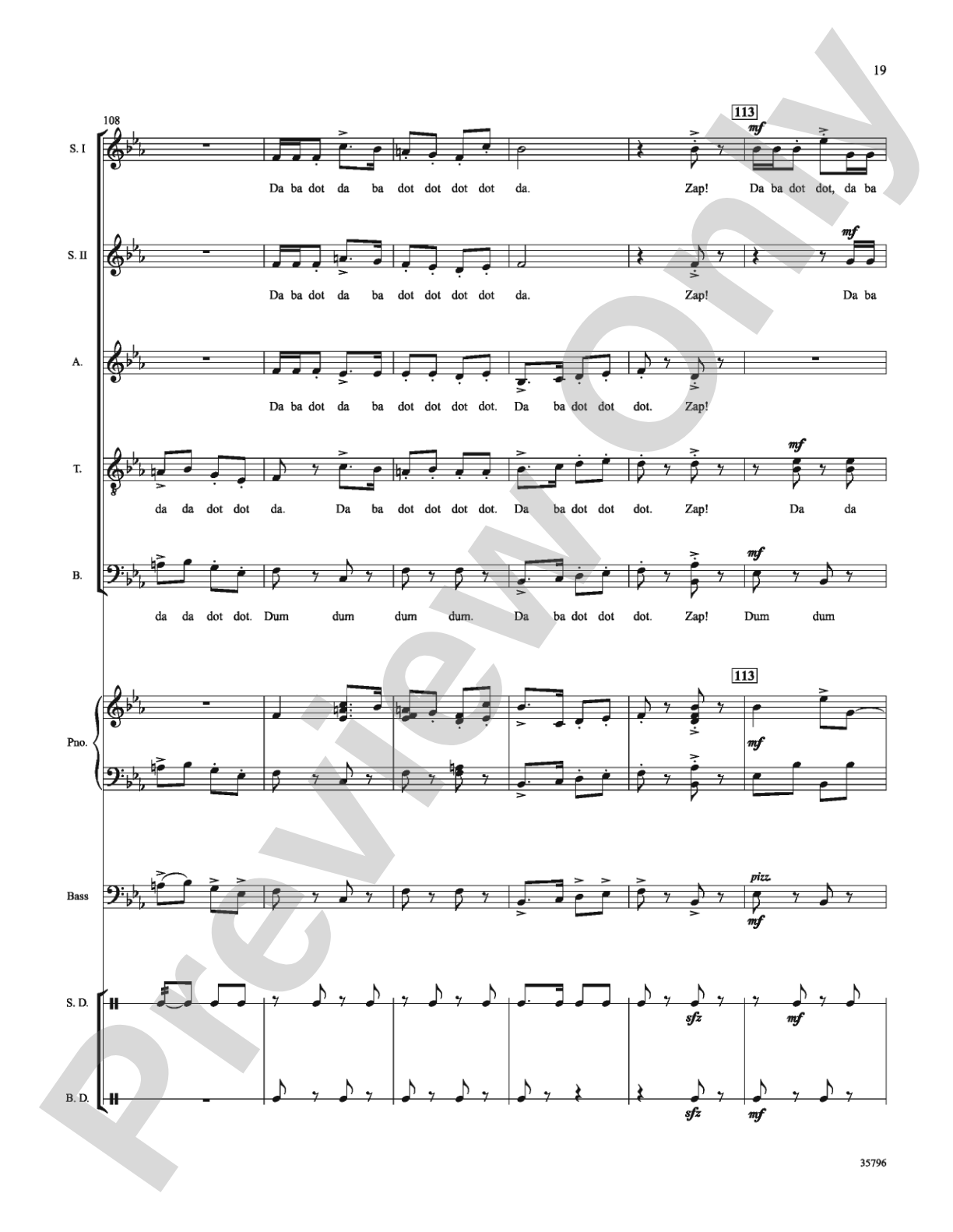 Bugler's Holiday: Choral SoundPax