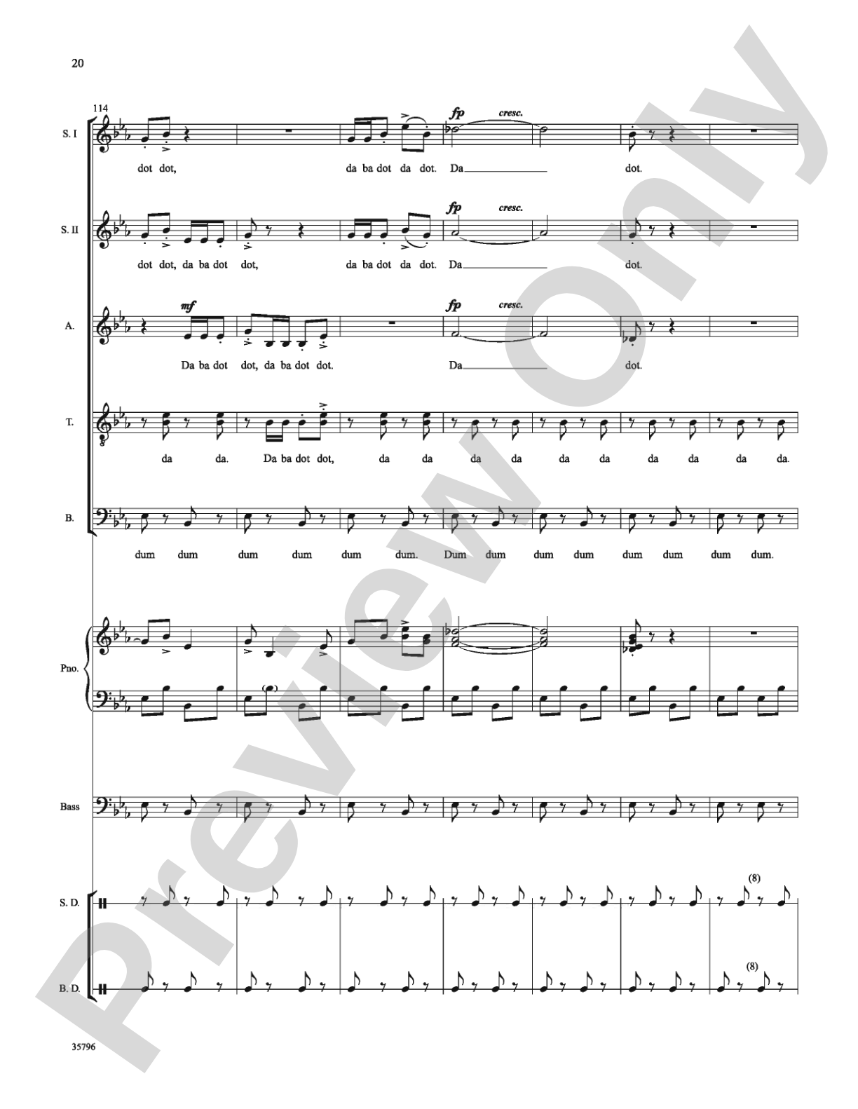 Bugler's Holiday: Choral SoundPax