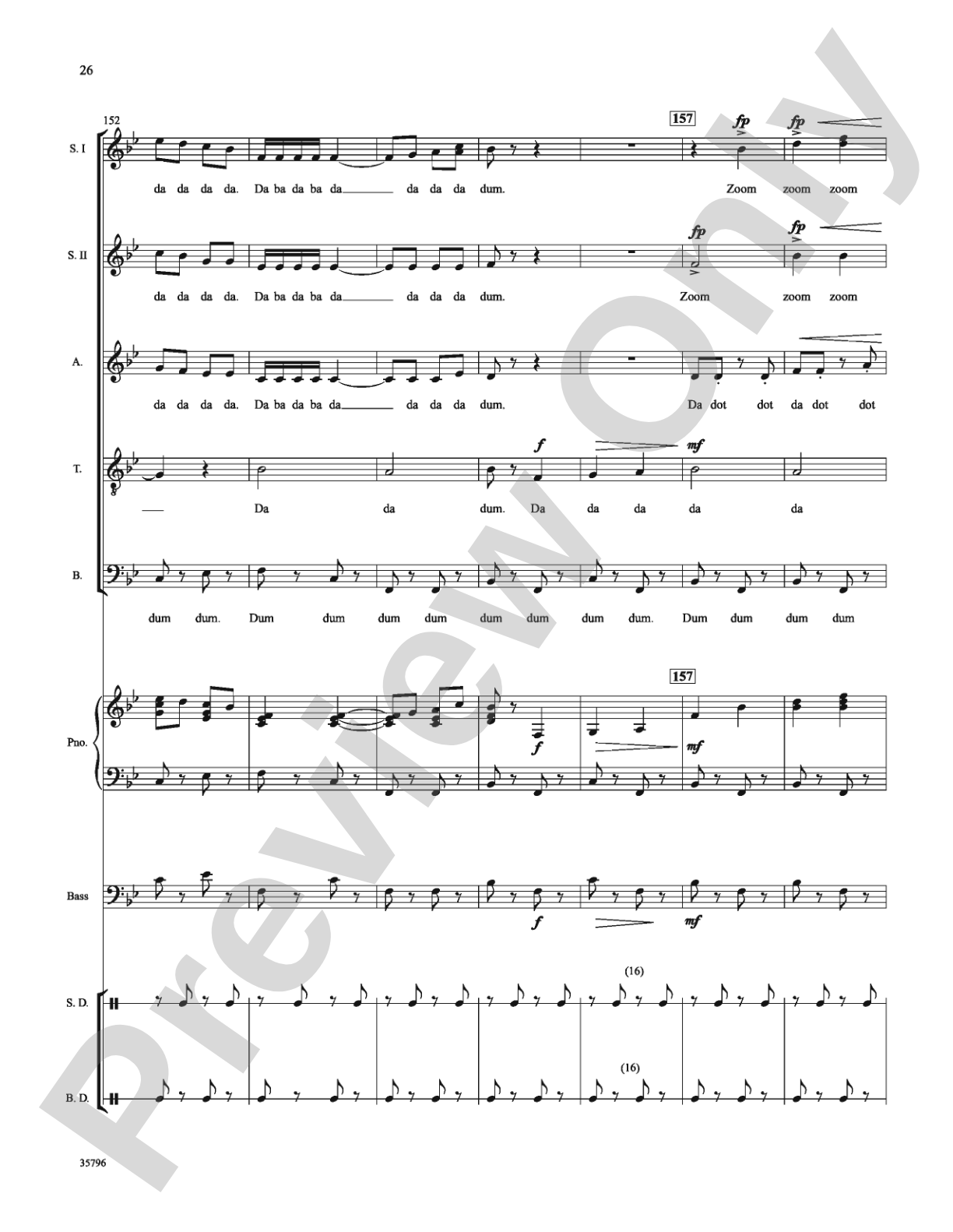 Bugler's Holiday: Choral SoundPax