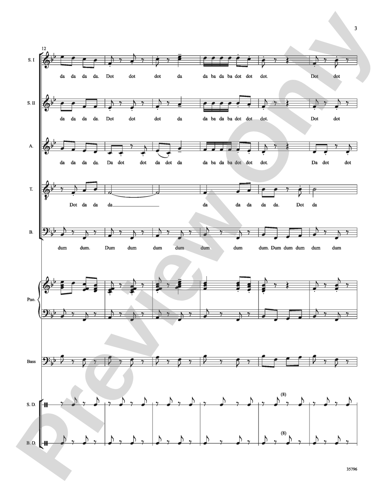 Bugler's Holiday: Choral SoundPax