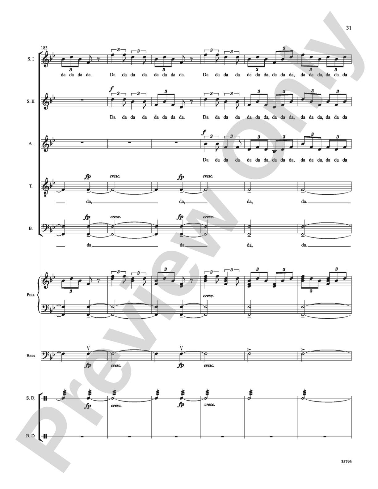 Bugler's Holiday: Choral SoundPax