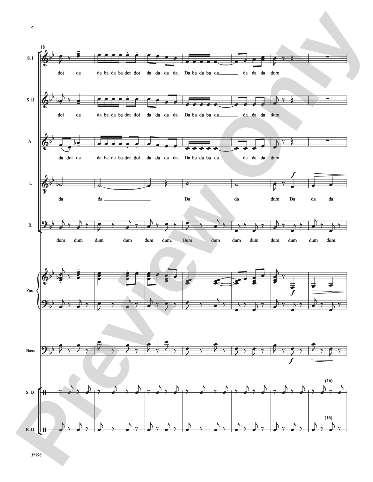 Bugler's Holiday: Choral SoundPax