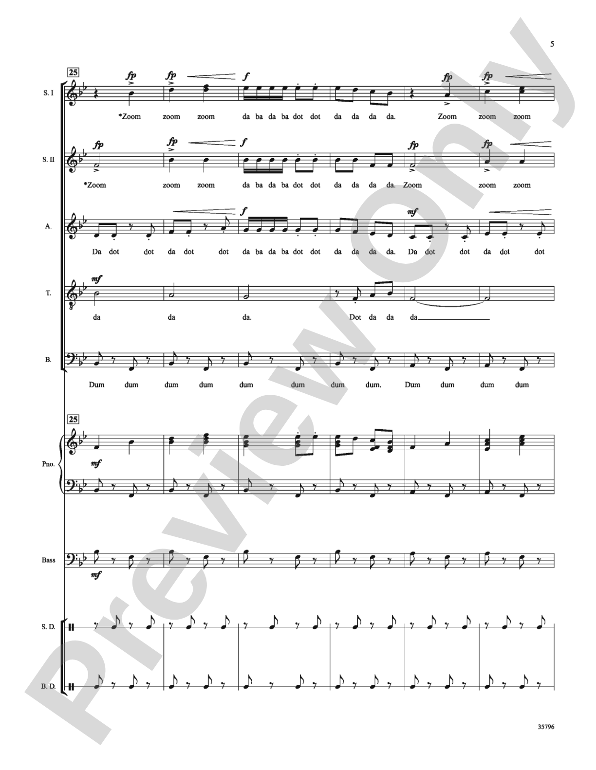 Bugler's Holiday: Choral SoundPax