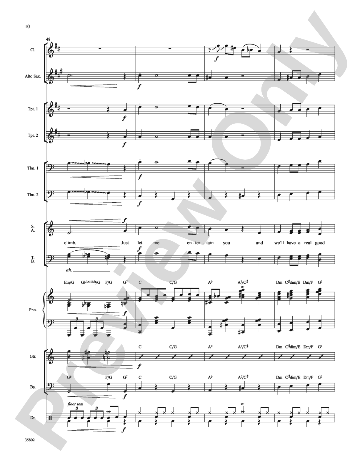 Let Me Entertain You (from Gypsy): Choral SoundPax