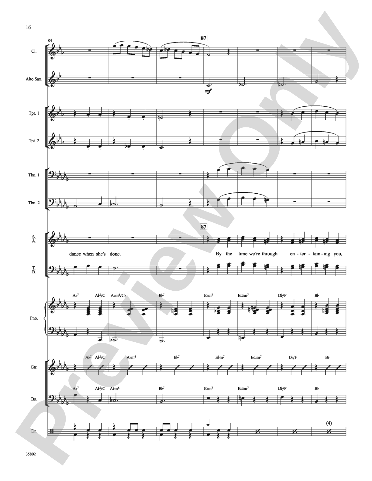 Let Me Entertain You (from Gypsy): Choral SoundPax