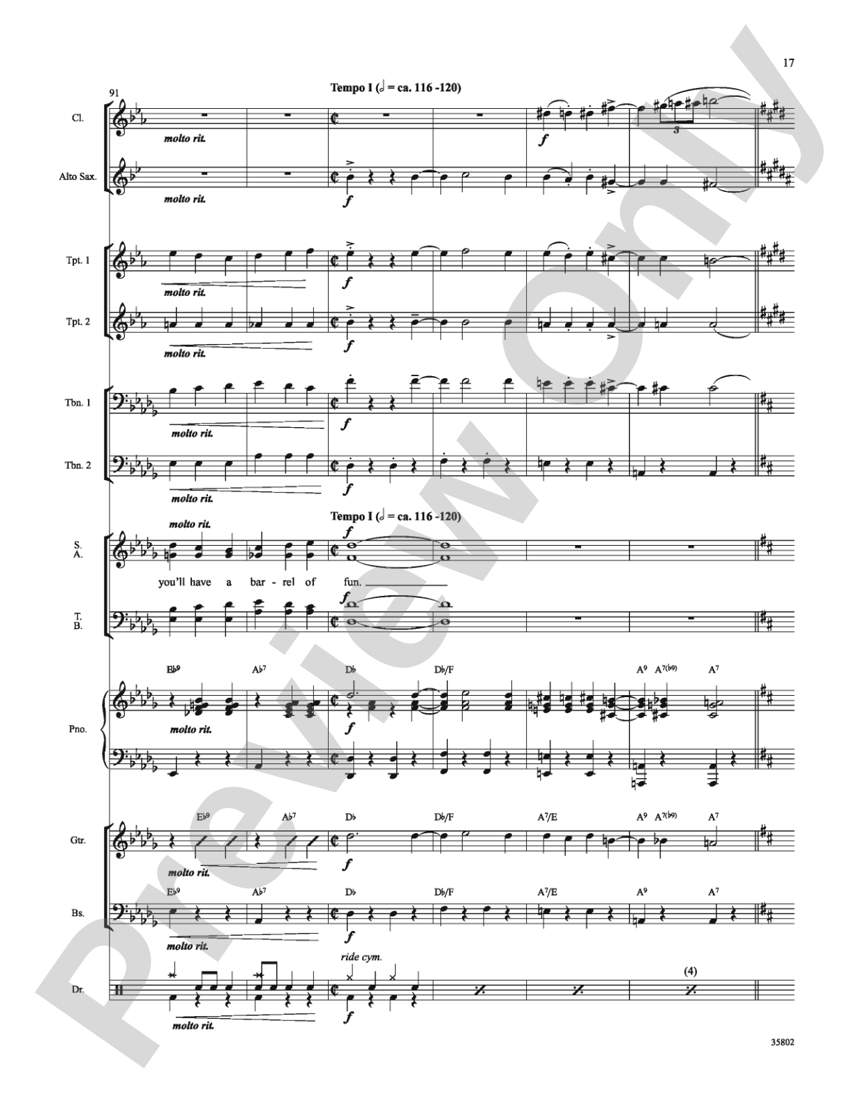 Let Me Entertain You (from Gypsy): Choral SoundPax