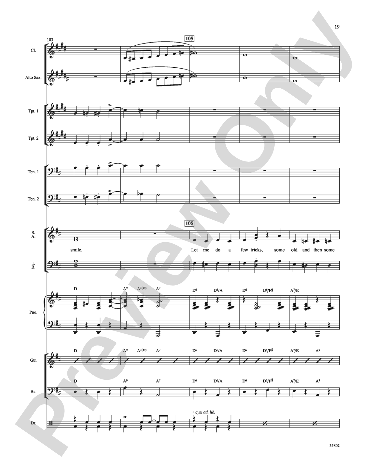 Let Me Entertain You (from Gypsy): Choral SoundPax