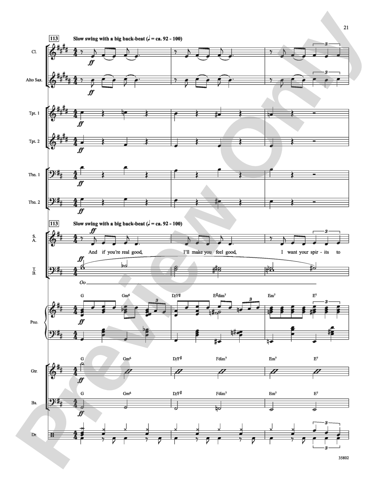 Let Me Entertain You (from Gypsy): Choral SoundPax