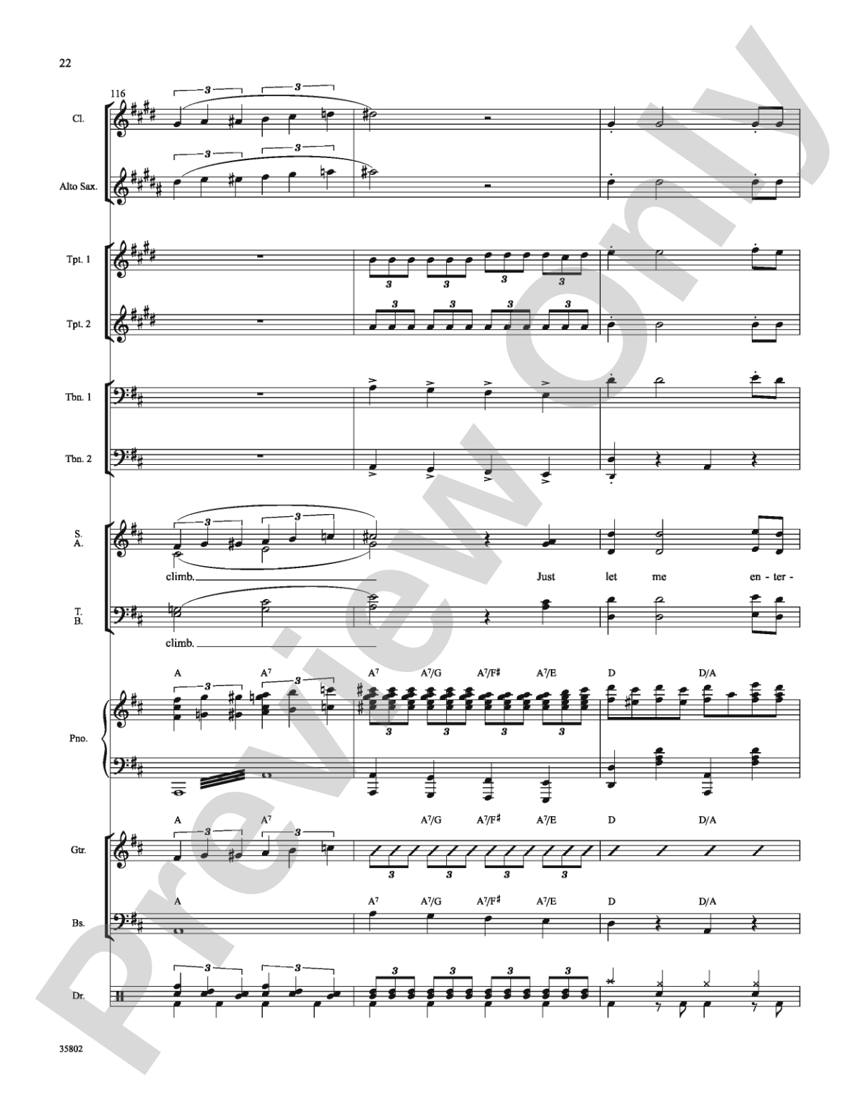 Let Me Entertain You (from Gypsy): Choral SoundPax