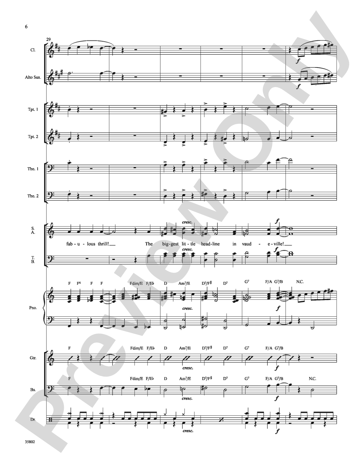 Let Me Entertain You (from Gypsy): Choral SoundPax