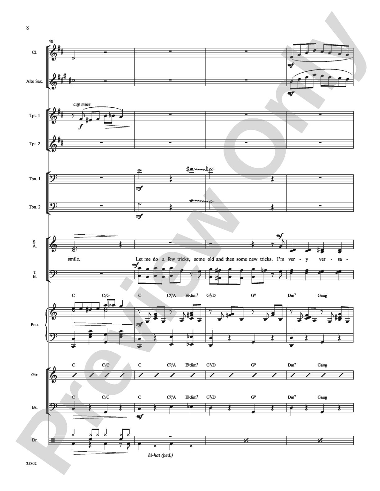 Let Me Entertain You (from Gypsy): Choral SoundPax