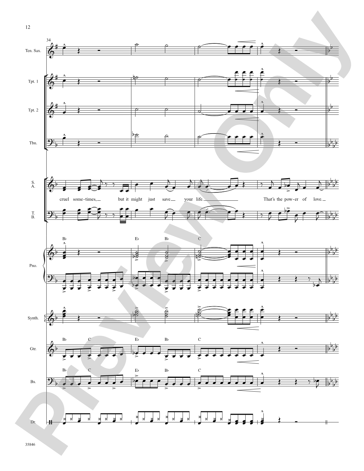 The Power of Love: Choral SoundPax