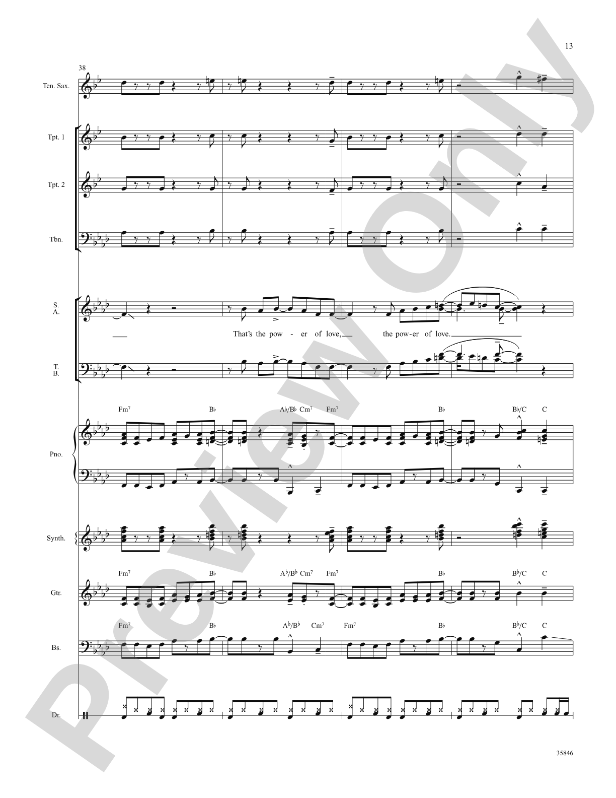 The Power of Love: Choral SoundPax